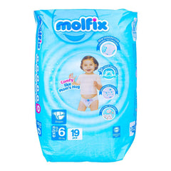 Molfix Diaper 6 Extra Large, 15 KG, 19-Pack