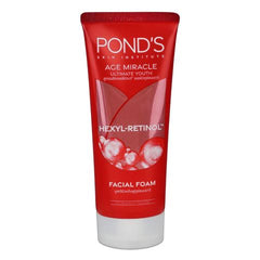 Pond's Age Miracle Ultimate Youth Hexyl-Retinol Facial Foam, 90g