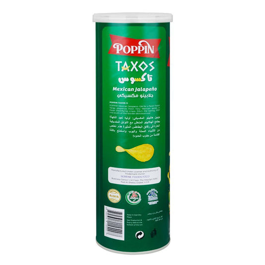 Poppin Taxos Mexican Jalapeno, 110g