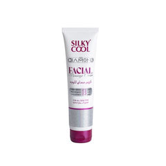 Silky Cool Diamond Facial Massage Cream, For All Skin Types, 140m