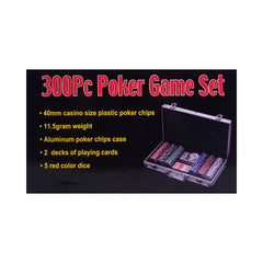 POCKER CHIP SET 300PC BRIEF CASE