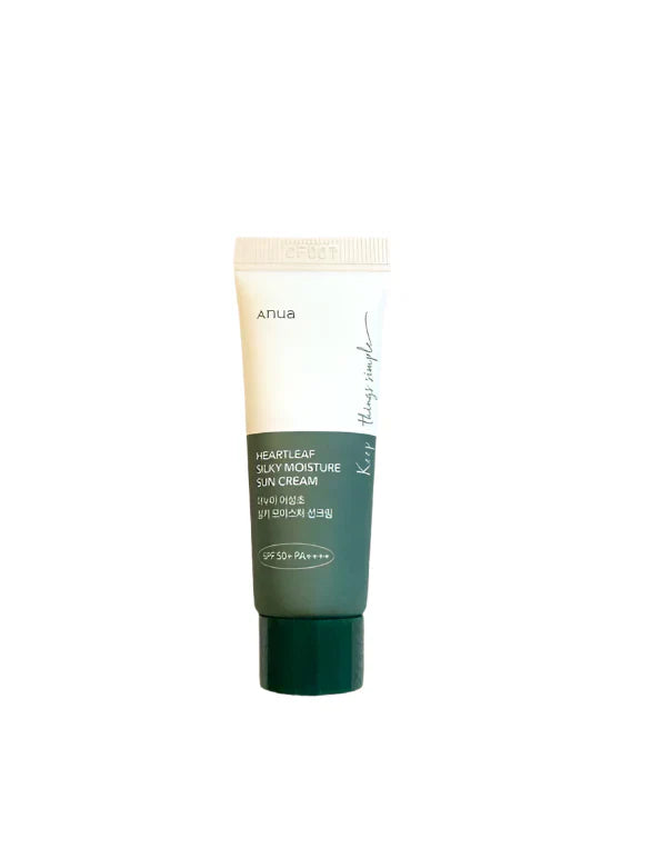 Anua - Heartleaf Silky Moisture Sun Cream SPF 50+ PA++++ 10ml