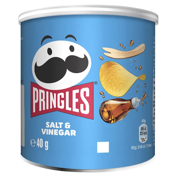 Pringles - Salt & Vinegar (40g)