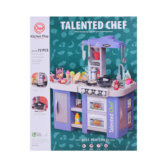 922-126 TALENTED CHEF KITCHEN SET 72PCS A.I