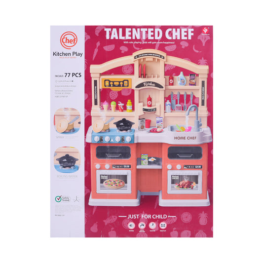 922-131 TALENTED CHEF KITCHEN SET 77PCS A.I