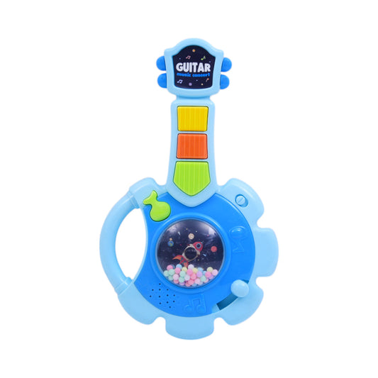 8878-1B MUSICAL ROTAITING GUITAR 2IN1