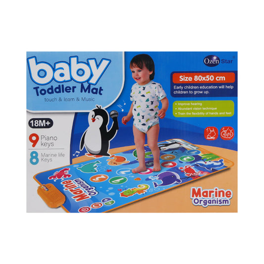 757-46 MUSICAL BABY TODDLER MAT 80X50CM A.I