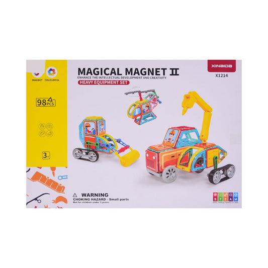 X1214 MAGNETIC BRICKS SET 98PCS