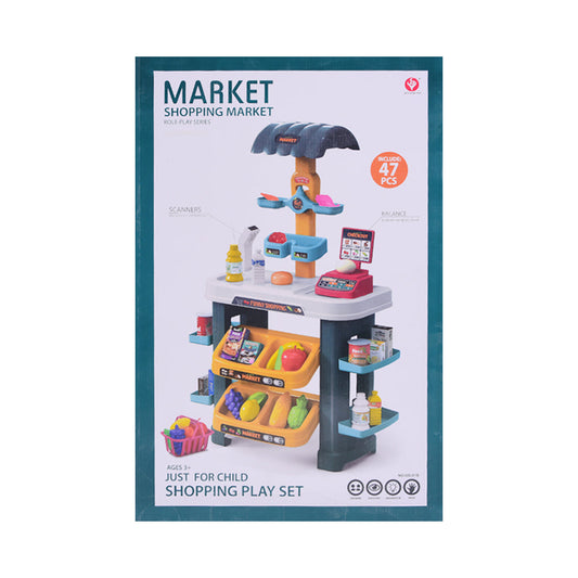 922-01A SPRAY SHOPPING MARKET SET 47PC