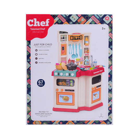 922-113 TALENTED CHEF KITCHEN SET 67PC