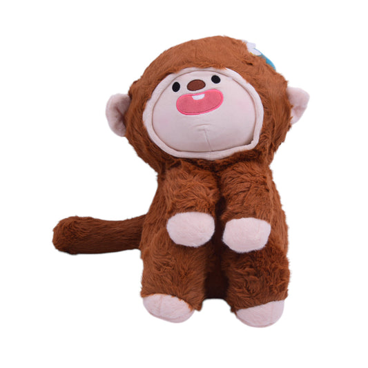 GG-5 SOFT HOODED TEDDY BEAR IR 16INCH