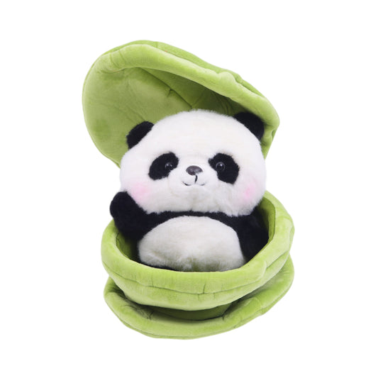 DD-1 SOFT PANDA IN TEA CUP IR 25CM