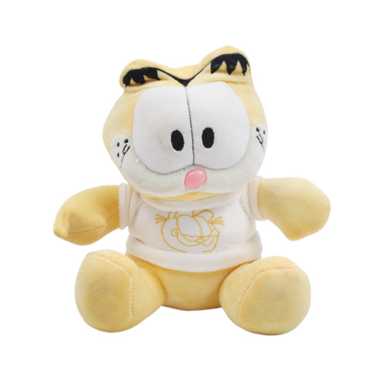 E-6 SOFT COFFEE CAT BIG EYES IR 8INCH
