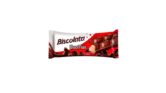 Chocolate Biscolata Duomax Milk 44g