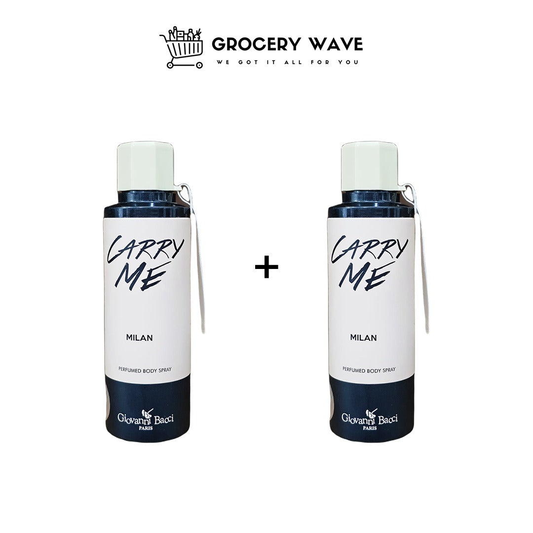 CARRY ME MILAN BODY SPRAY 200ML 1+1