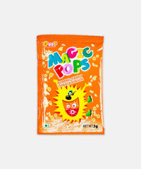 MAGIC POPS POPPING CANDY ORANGE FLAVOR 5.5G