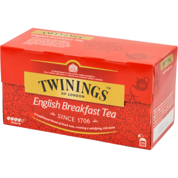 Twining English Breakfast Tea 25 Ta Bags