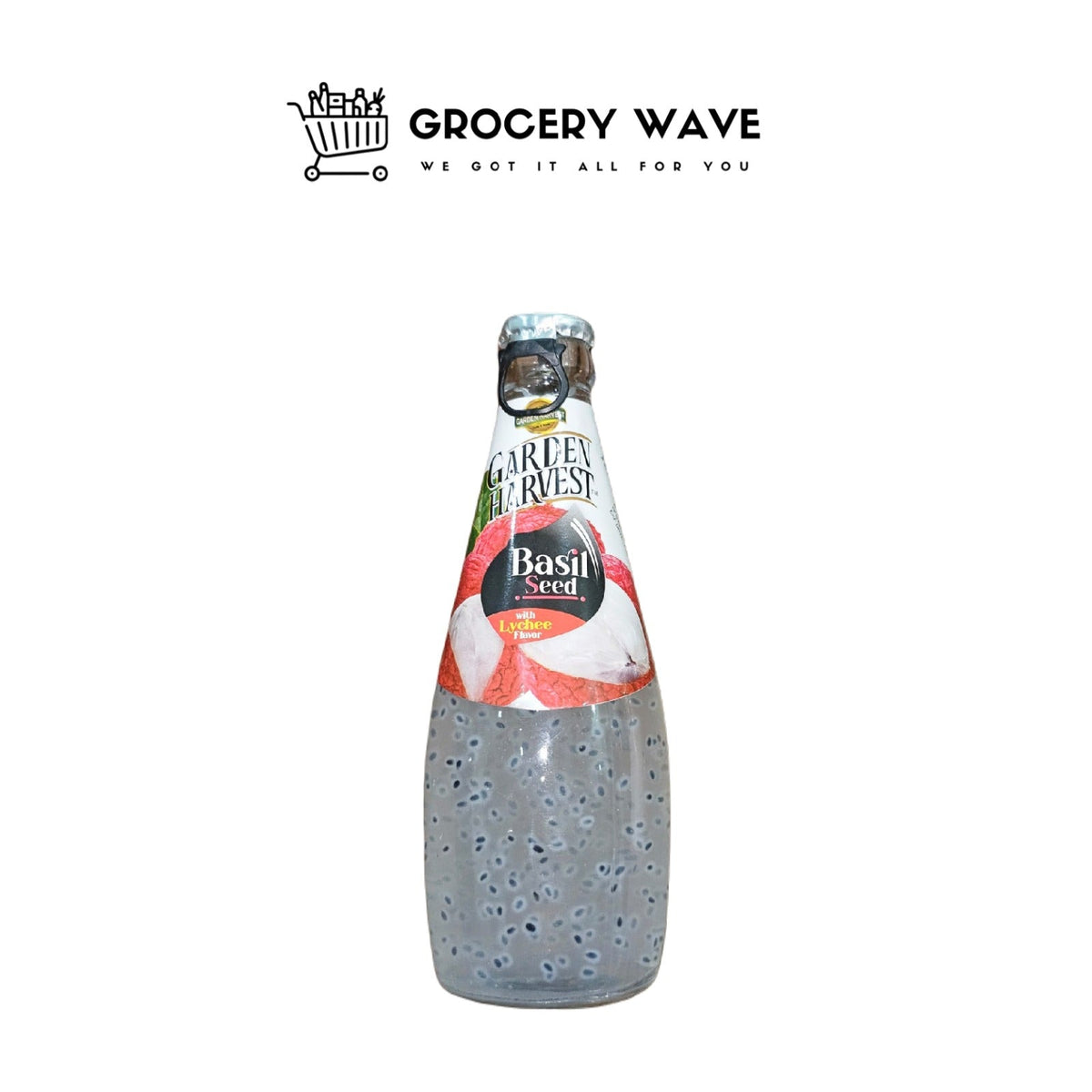 Garden Harvest Basil Seed with Lychee Flavour 290ml