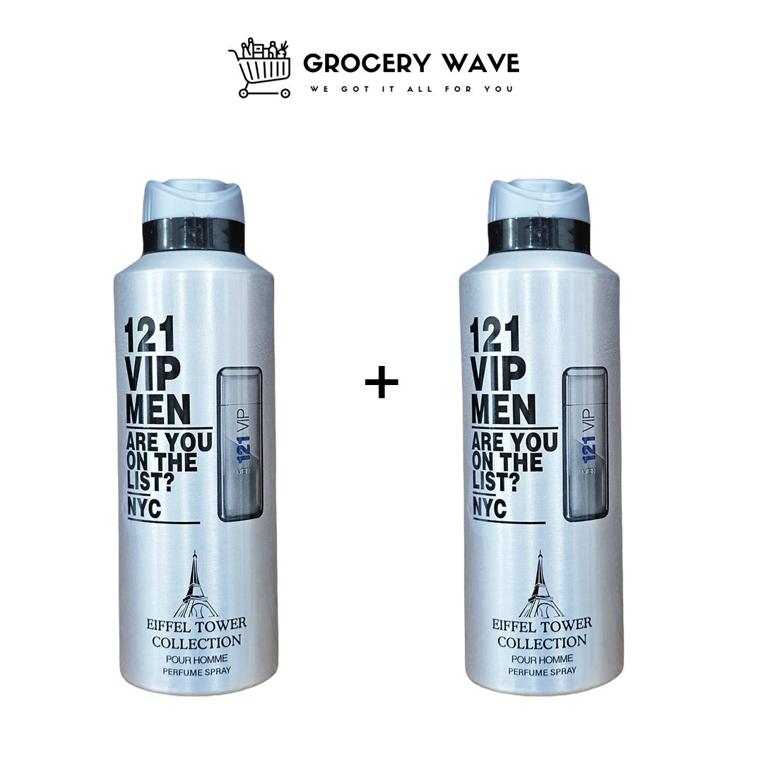 121 VIP MEN EIFFEL TOWER COLLECTION  200 ML 1+1