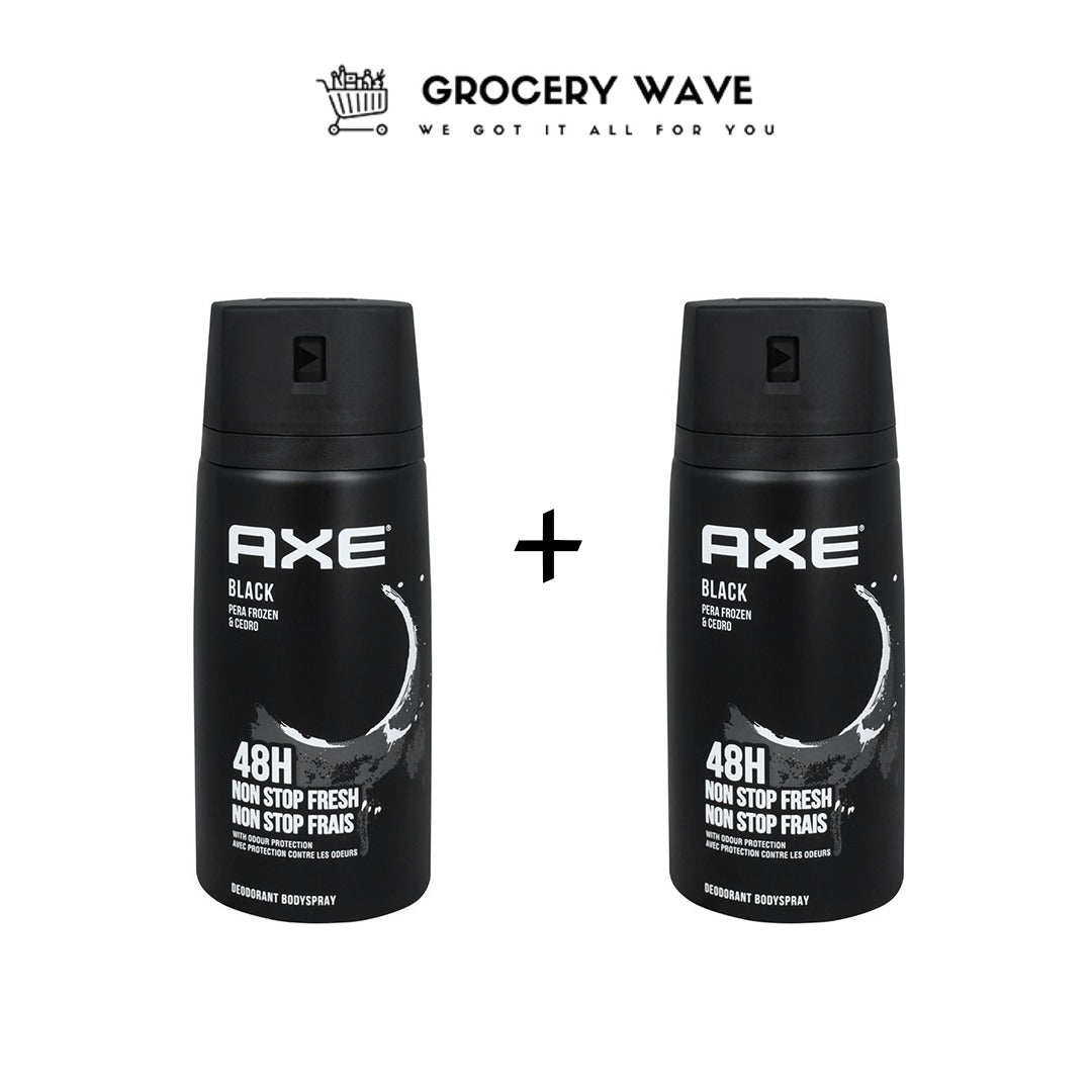 Axe Black Deodrant Body Spray 15Oml 1+1