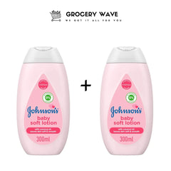 Johnson's Baby Soft Lotion 300ml 1+1