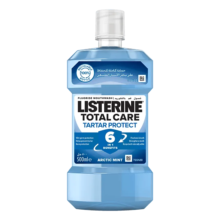 LISTERINE MOUTHWASH TOTAL CARE TARTAR PROTECT 500ML
