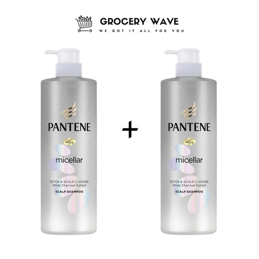 Pantene Micellar Detox & Cleanse Scalp Shampoo 530ml 1+1