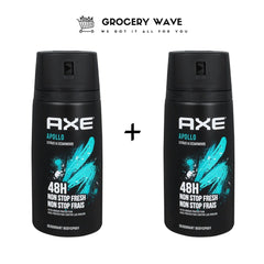 Axe Apollo Deodrant Body Spray 15Oml 1+1