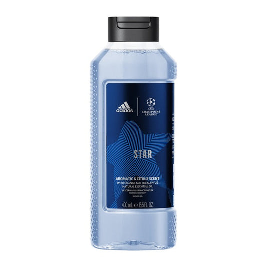 Adidas UEFA N.10 Shower Gel 3 In 1 For Body Hair And Face 400ml