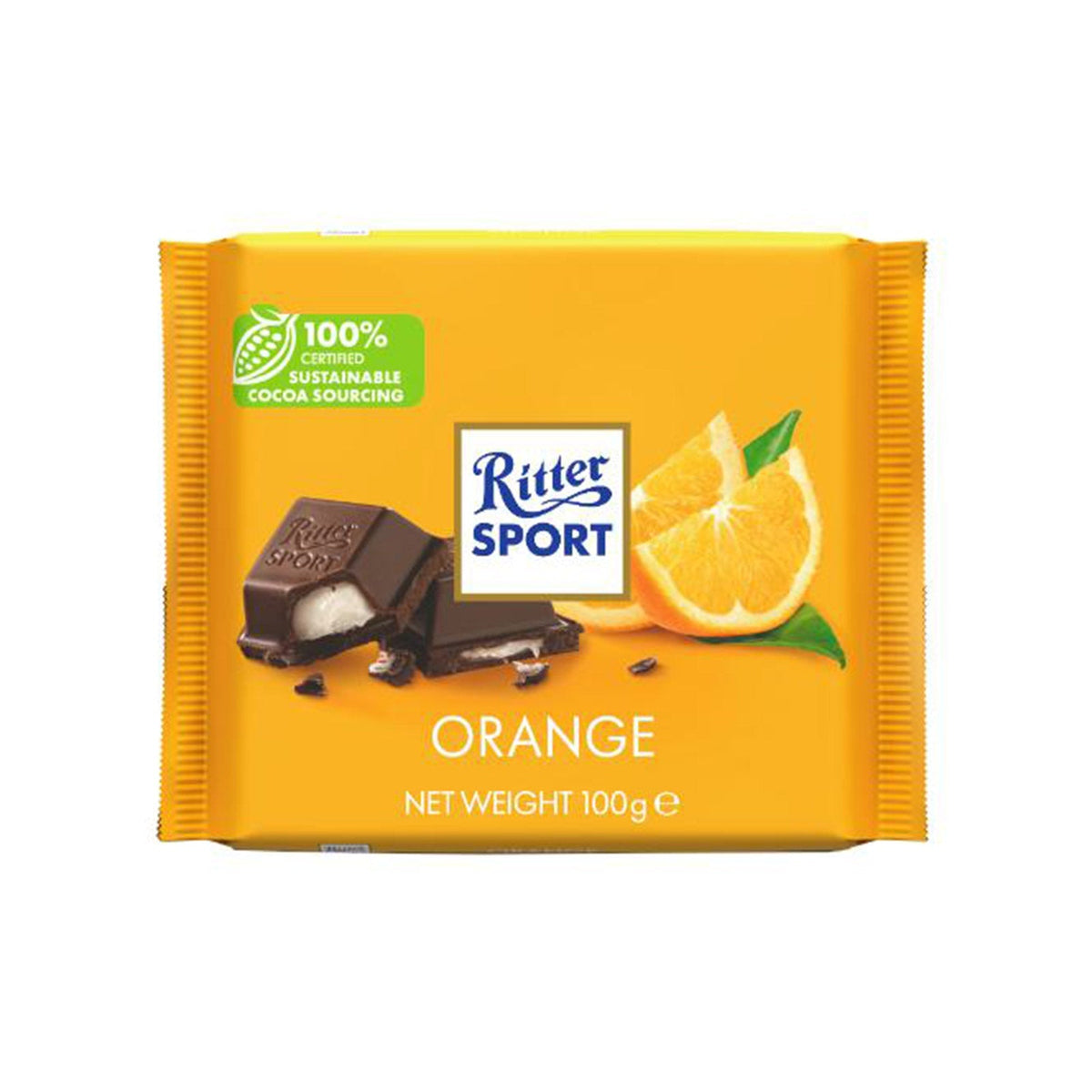 Ritter Sport orange 100G