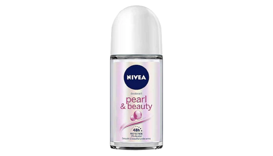 Nivea Pearl & Beauty Antiperspirant Deodorant Roll On For Women 50Ml