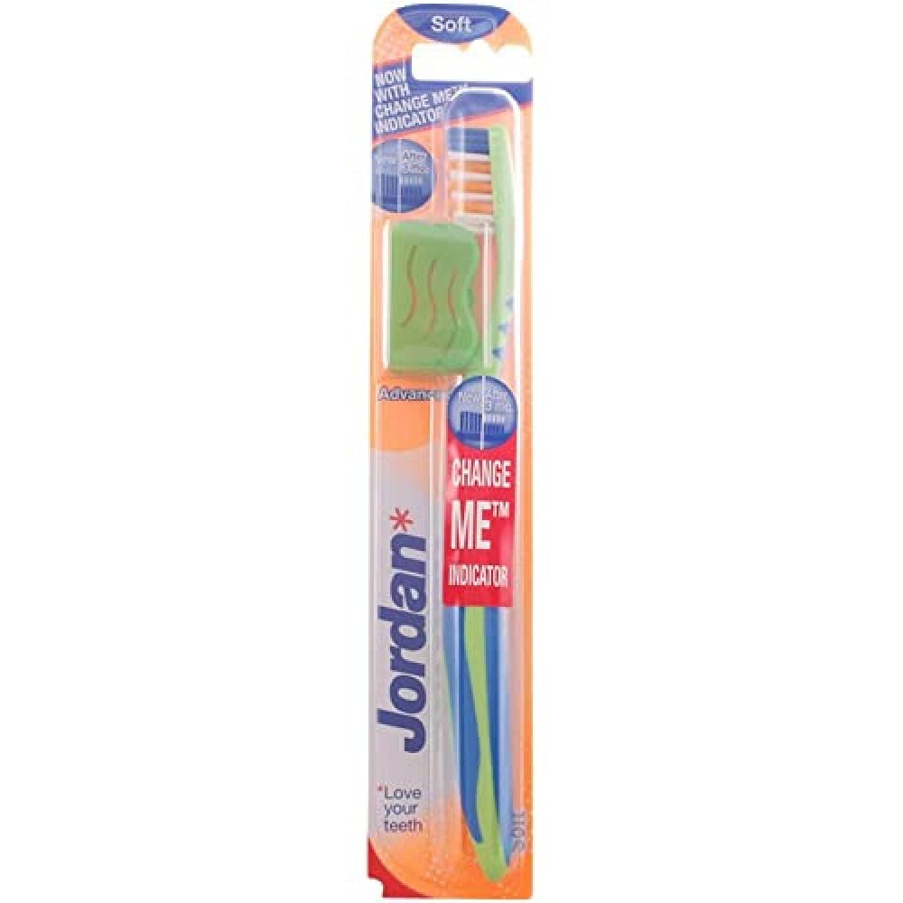 JORDAN ADVANCE  CHANGE ME SOFT CAP TOOTH BRUSH