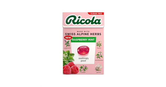 Ricola Raspberry Mint Sugar Free (20 Pc) 40g