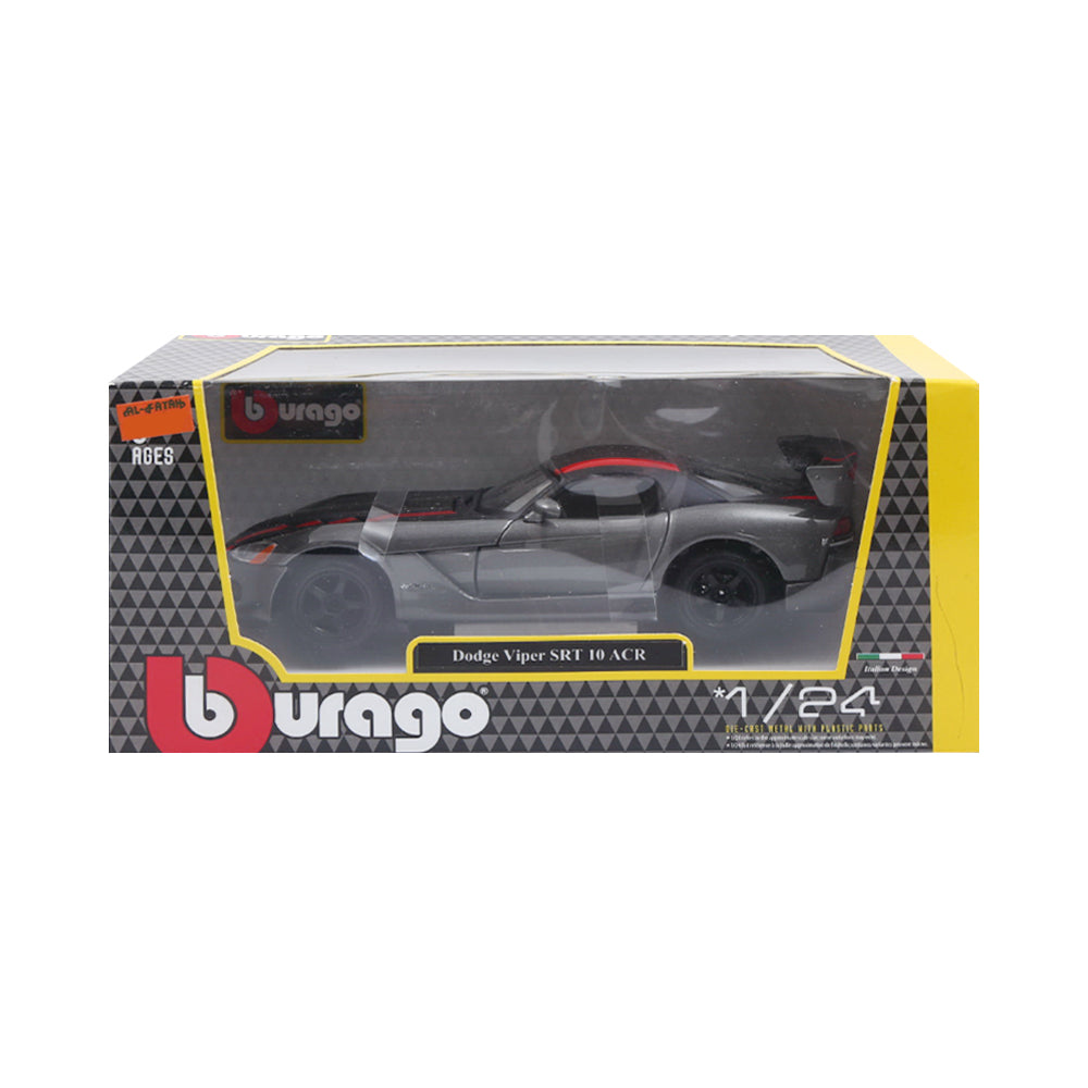 22114GY BURAGO DODGE VIPER SRT CAR GREY A.I