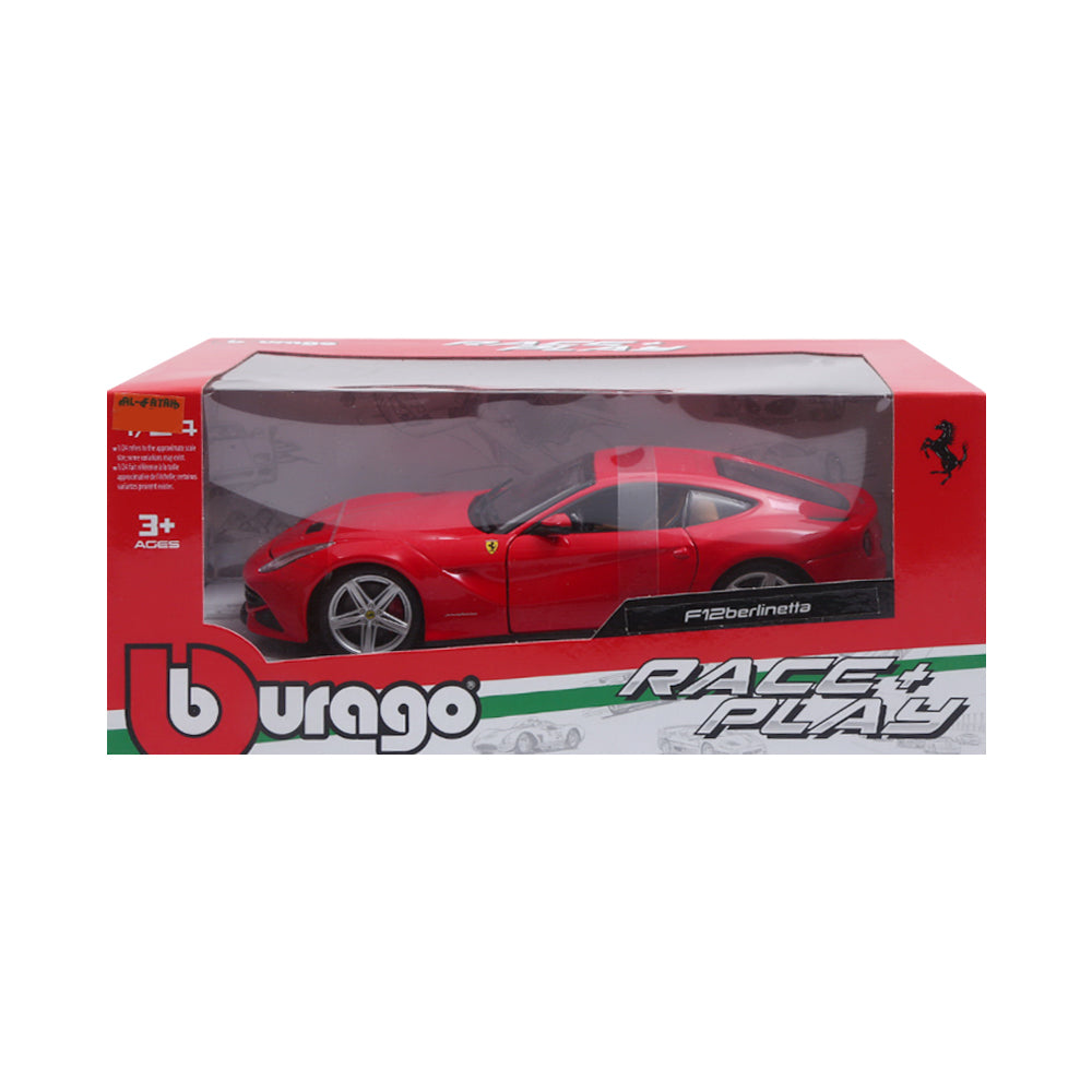 26007 BURAGO FERRARI F12 BERLINETTA CAR RED A.I