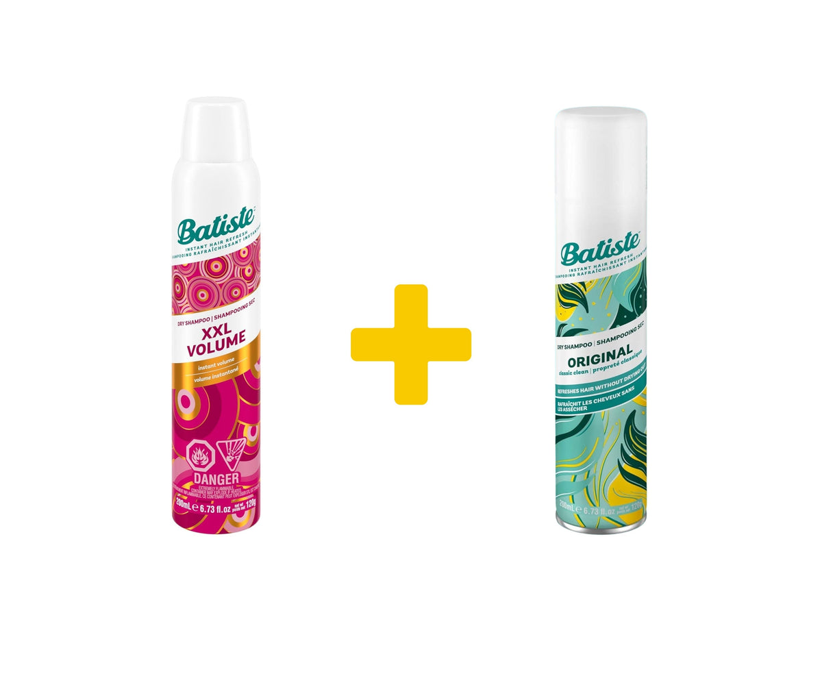 Bundle 04 Batiste Dry Shampoo XXL Volume & Original Classic