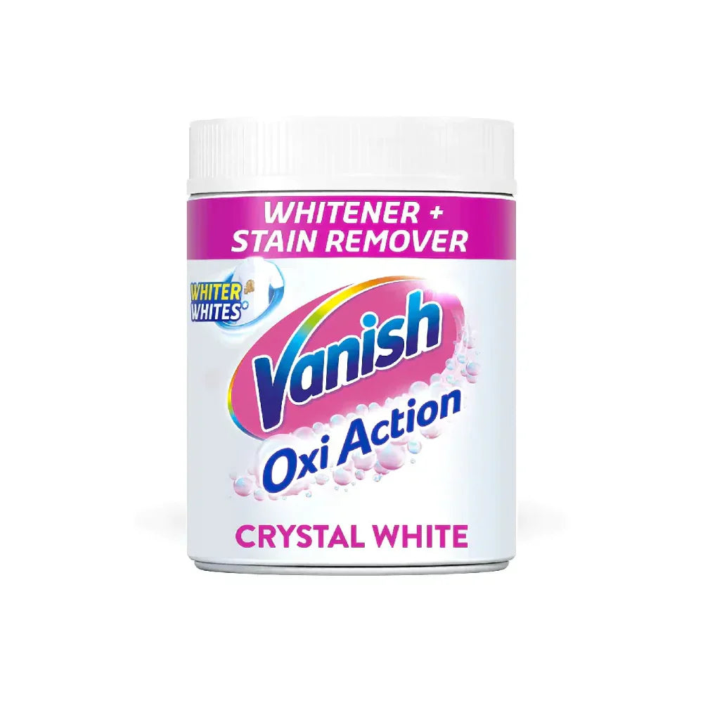 Vanish Crystal White Oxi Action Stain Remover 470g