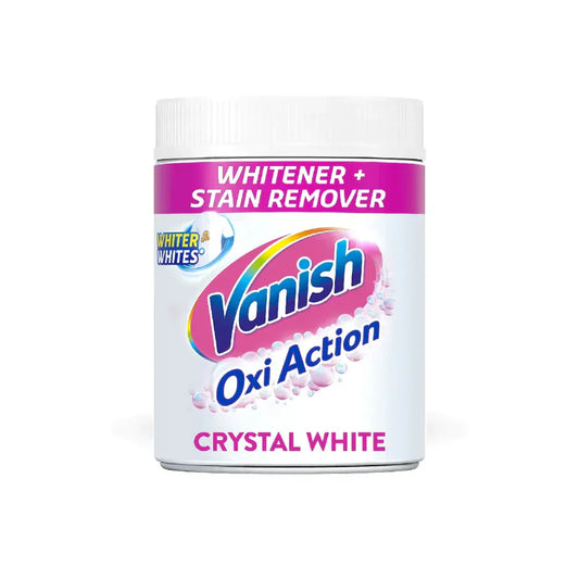Vanish Crystal White Oxi Action Stain Remover 470g