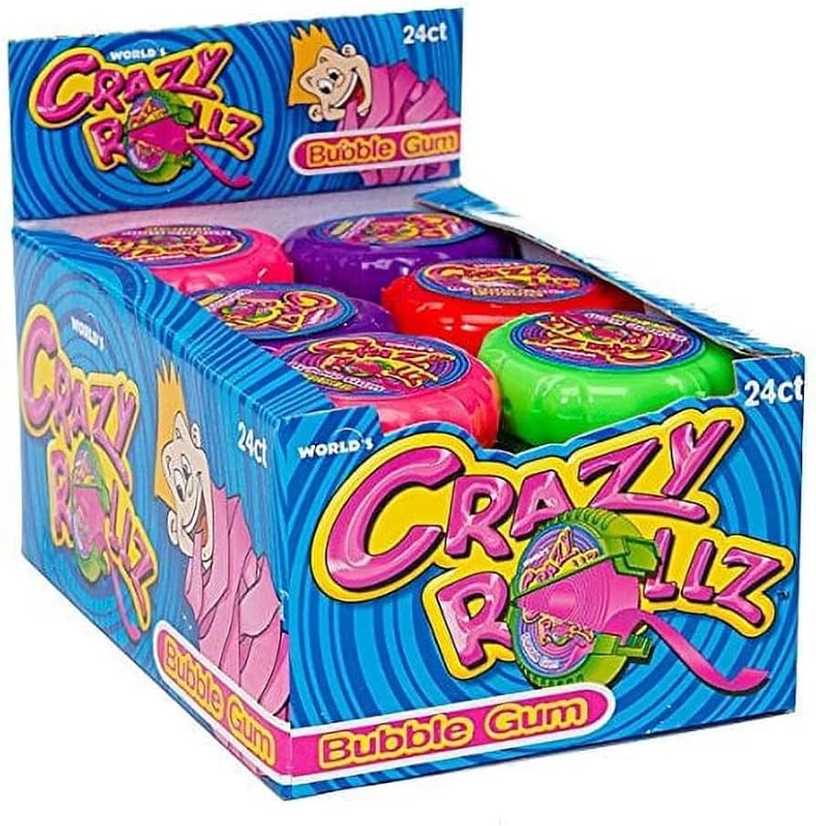 Crazy Rollz Bubble Gum