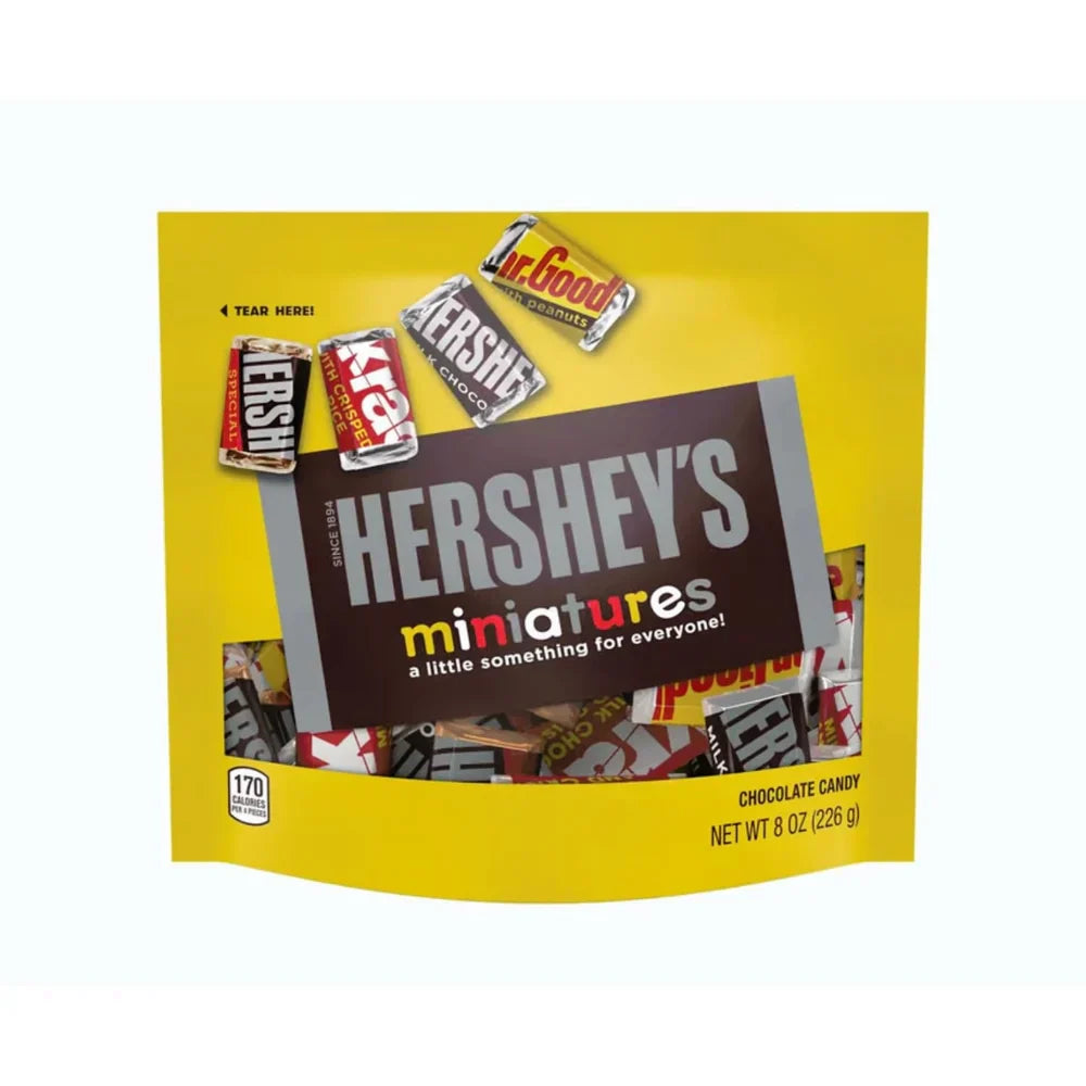 HERSHEY'S MINIATURES CHOCOLATE CANDY 226g