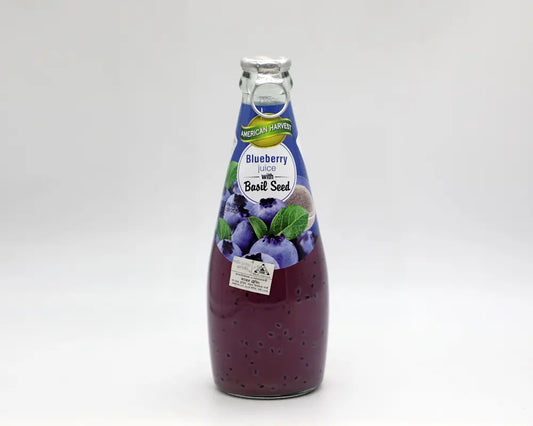 American Harvest Basil Seed + Blueberry 290ml