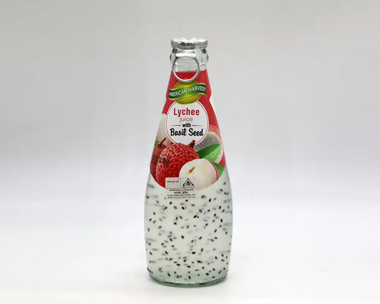 American Harvest Basil Seed + Lychee 290ml