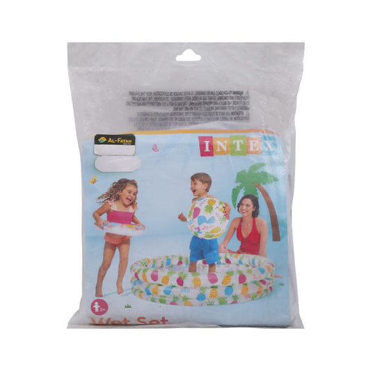 59469 INTEX SWIMMING POOL WITH RING AND BALL