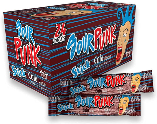 Sour Punk Stick Candy Cola 50gm (24Pc)