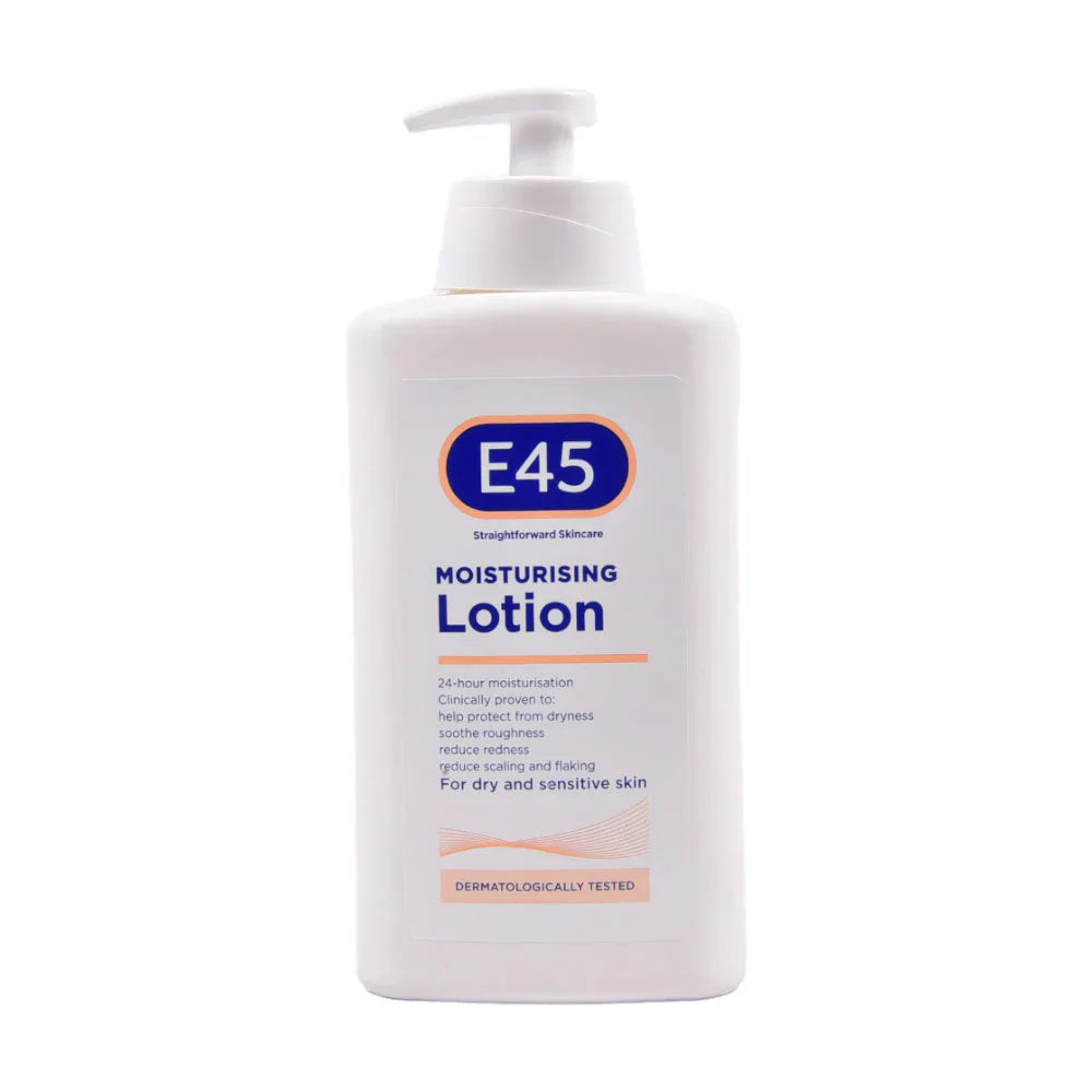 E 45 LOTION MOISTURISING PUMP 500ML