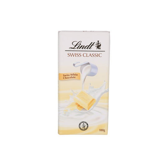 Lindt Swiss Classic White Chocolate 1X100g