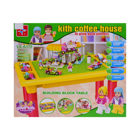 LX-A376 KITH COFFE HOUSE BLOCKS 443PCS