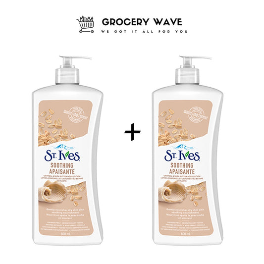 ST'IVES BODYLOTION SHEA BUTTER 621ML 1+1