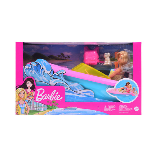 GRG30 BARBIE DOLL WITH BOAT A.I