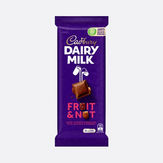 Cadbury Dairy Milk Fruit & Nut 100G